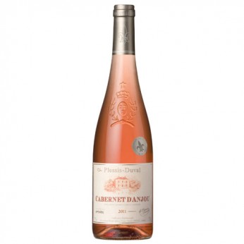 Vin rosé Cabernet d'Anjou, Plessis Duval - 75cl