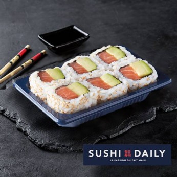 6 Maki California Saumon