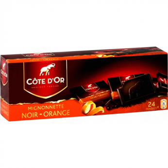 24 Chocolats Mignonnette noir orange Côte d'Or