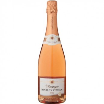 Champagne brut rosé Charles Vincent - 75cl