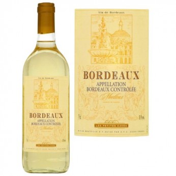Vin blanc Bordeaux moelleux Les Petites Caves - 75cl