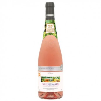 Vin rosé Val de Loire AOP Cabernet d'Anjou La Cave d'Augustin Florent - 75cl