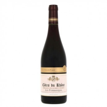 Vin rouge Côtes du Rhône AOC Les Pierrasques Cave Augustin Florent - 75cl