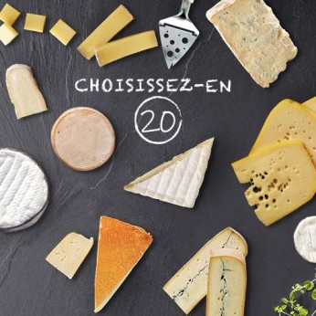Plateau de 20 fromages