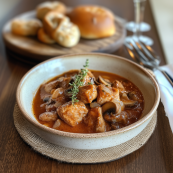 Sauté de veau Marengo