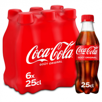 Soda Coca Cola (25cl x 6)