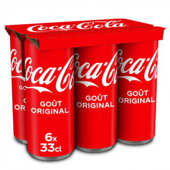 Soda Coca Cola (33cl x 6)