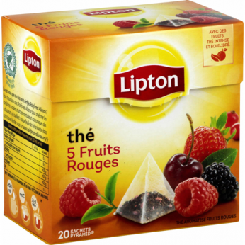 Thé 5 fruits rouges Lipton