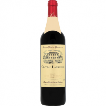 Vin Rouge A.O.P. Blaye Côtes de Bordeaux Château Labrousse "Reflets de France" - 75cl