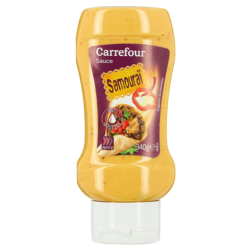 Sauce samouraï Carrefour - Sauces et condiments - Les à cotés - Notre carte