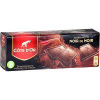 24 Bonbons mignonnettes chocolat noir Côte d'Or - Les à cotés - Notre carte