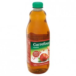 Jus de pomme 100% pur fruit pressé Carrefour