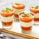 4 verrines saint jacques carottes et pommes fondantes (Image n°1)