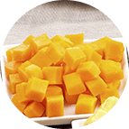 Dés de mimolette / gouda (120g)