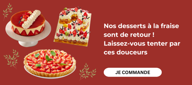Desserts à la fraise