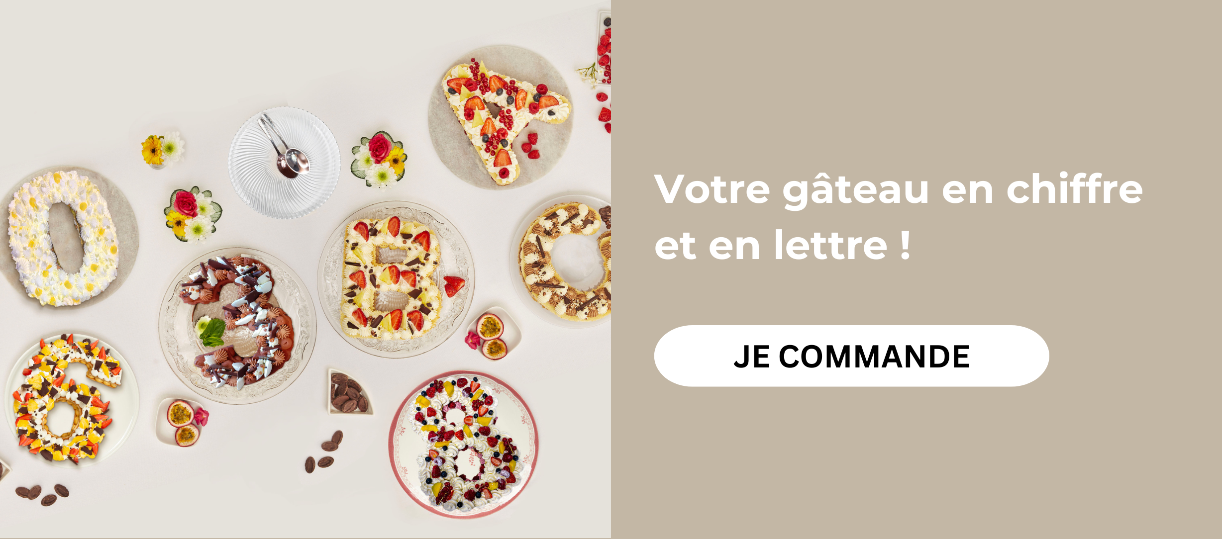 Number et Letter Cakes