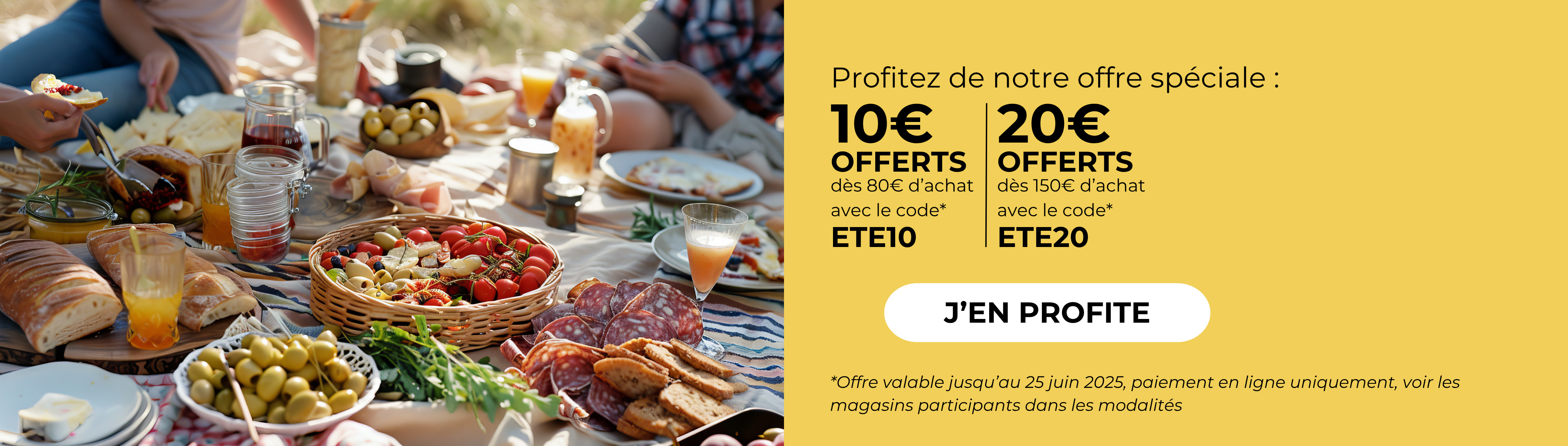 Jusqu'à 20€ de remise