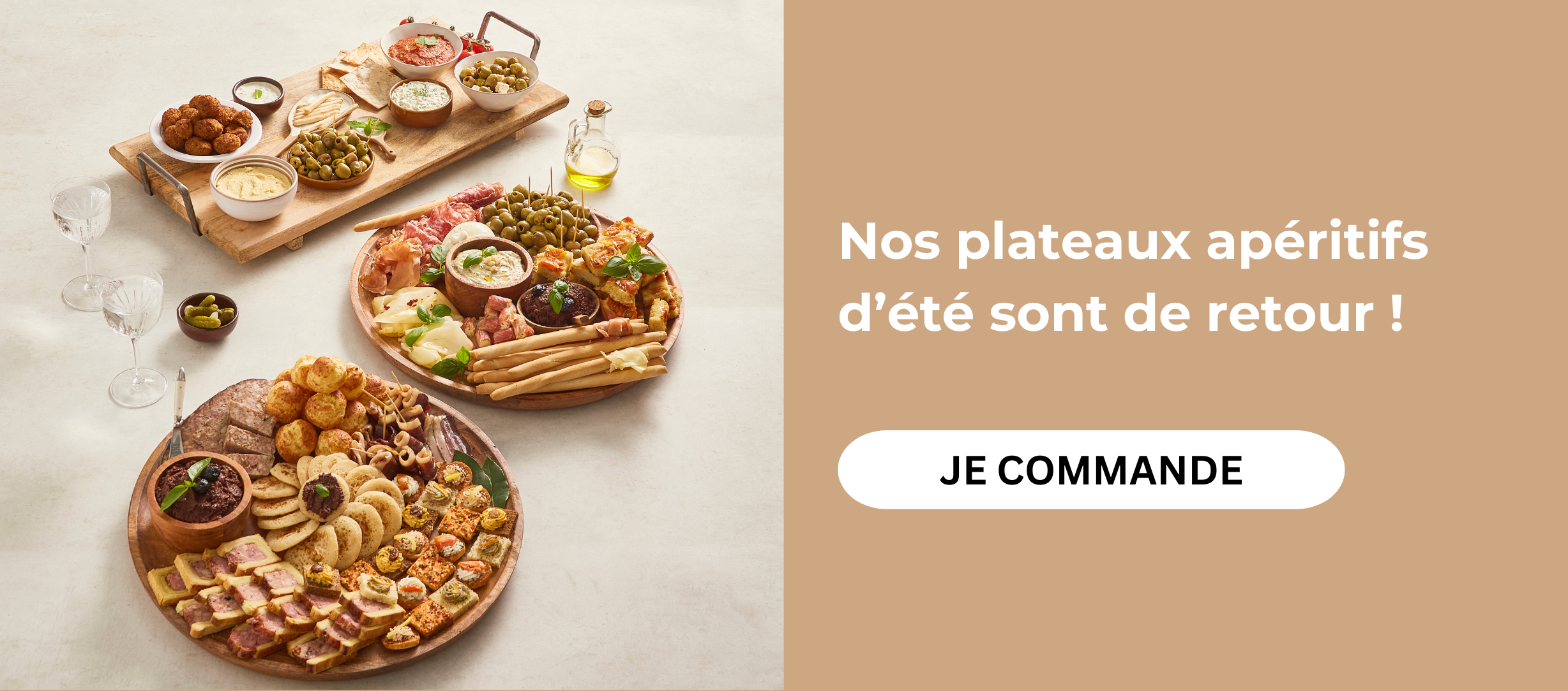 Plateaux apéritifs d'été