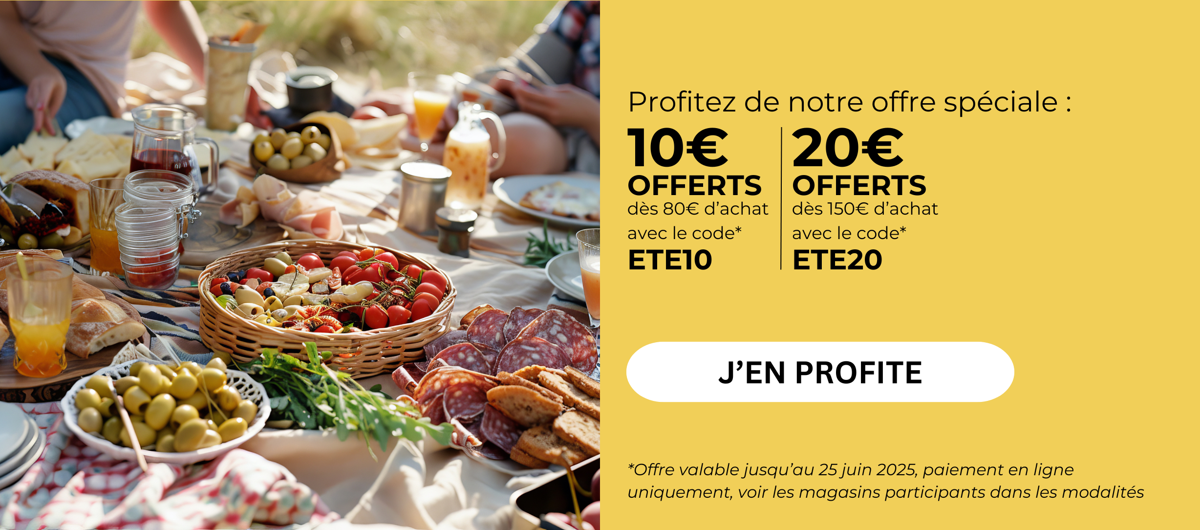 Jusqu'à 20€ de remise